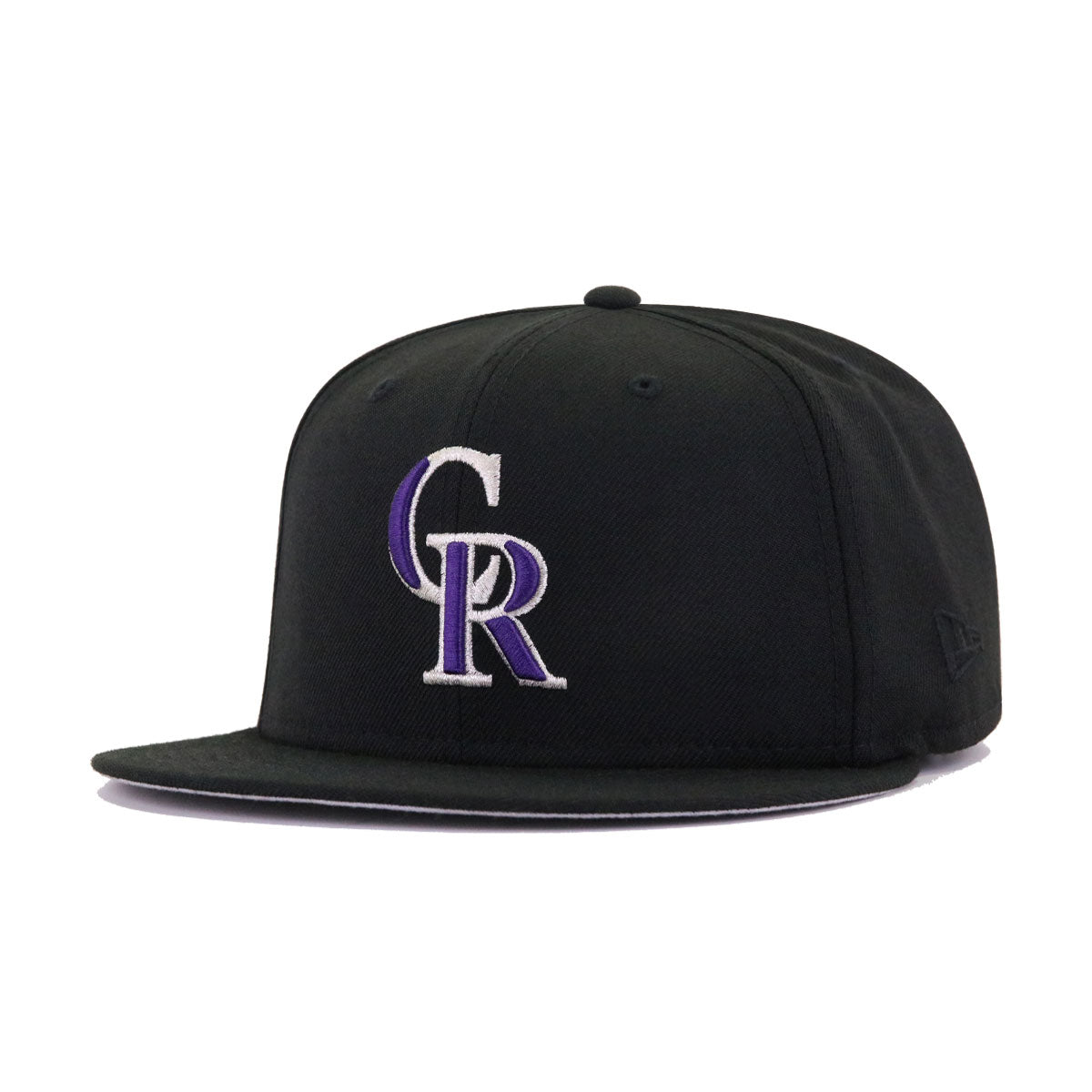Colorado Rockies New Era 1998 MLB All-Star Game Patch Undervisor 59FIFTY  Fitted Hat - White