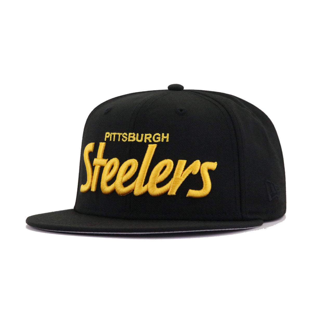 Pittsburgh Pirates Mitchell & Ness Bases Loaded Fitted Hat - Gold/Black