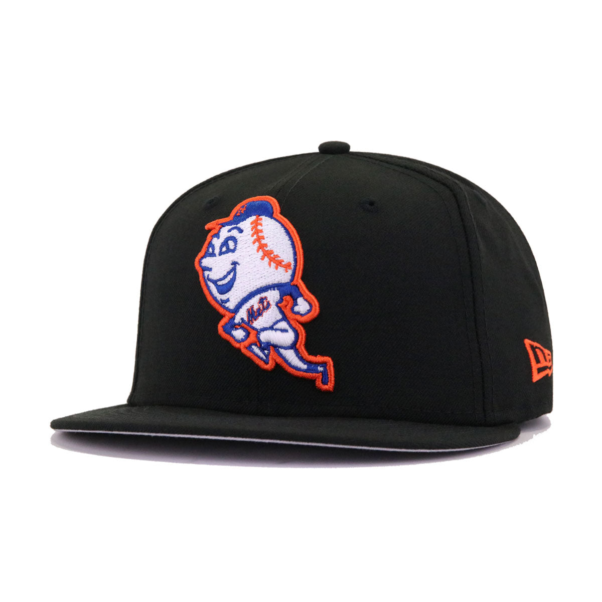 Black clearance mets hat