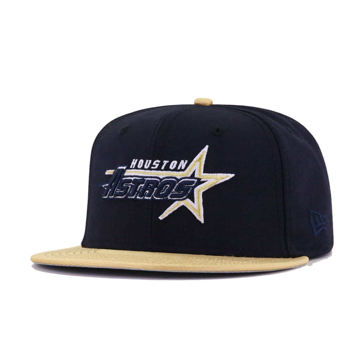 New Era Navy Houston Astros 2023 Gold Collection 59FIFTY Fitted Hat