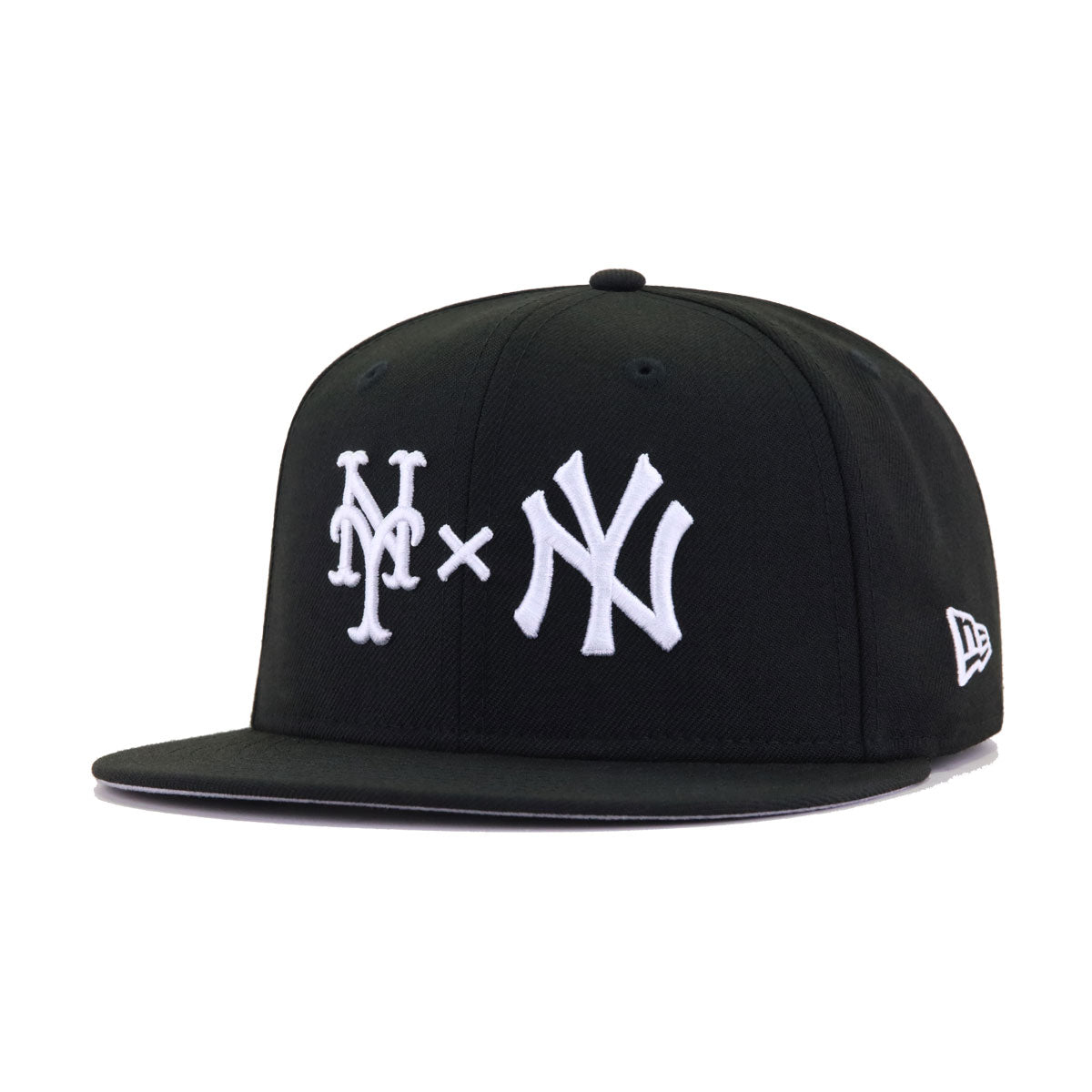 Yankees Cap Yankee X Mets Fitted New York Yankees X New York Mets