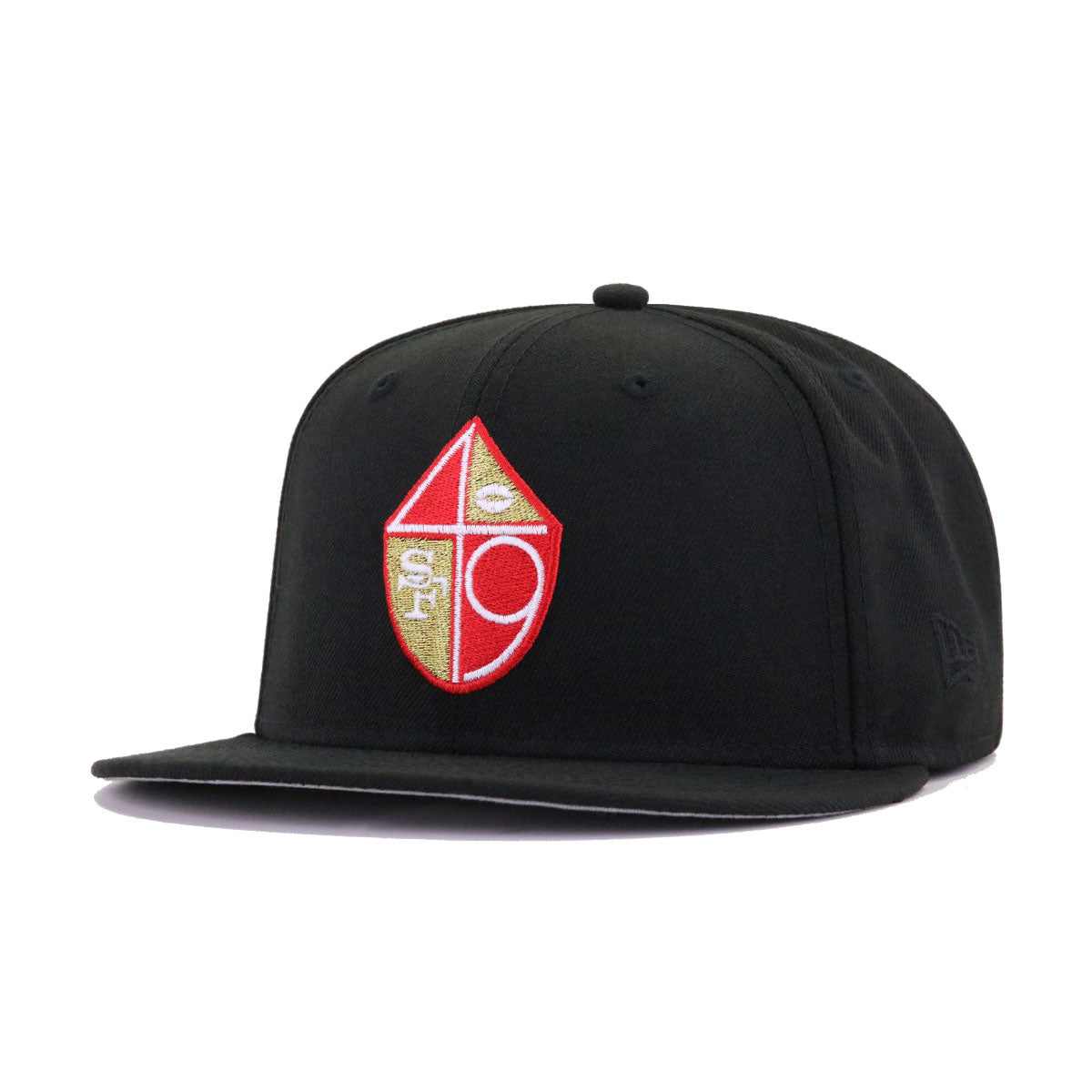 san francisco 49ers black logo