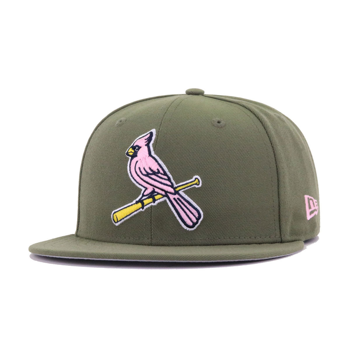 Cardinals Pink New Era Fitted Baseball Cap size Small/medium St. Louis Cardinals Classic 19TWENTY Adjustable Hat – New  main image 3
