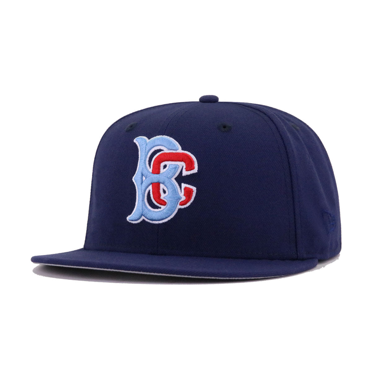 Brooklyn Cyclones Light Navy Primary New Era 59FIFTY Fitted Light Navy / Ultra Blue | Snow White | Radiant Red / 8