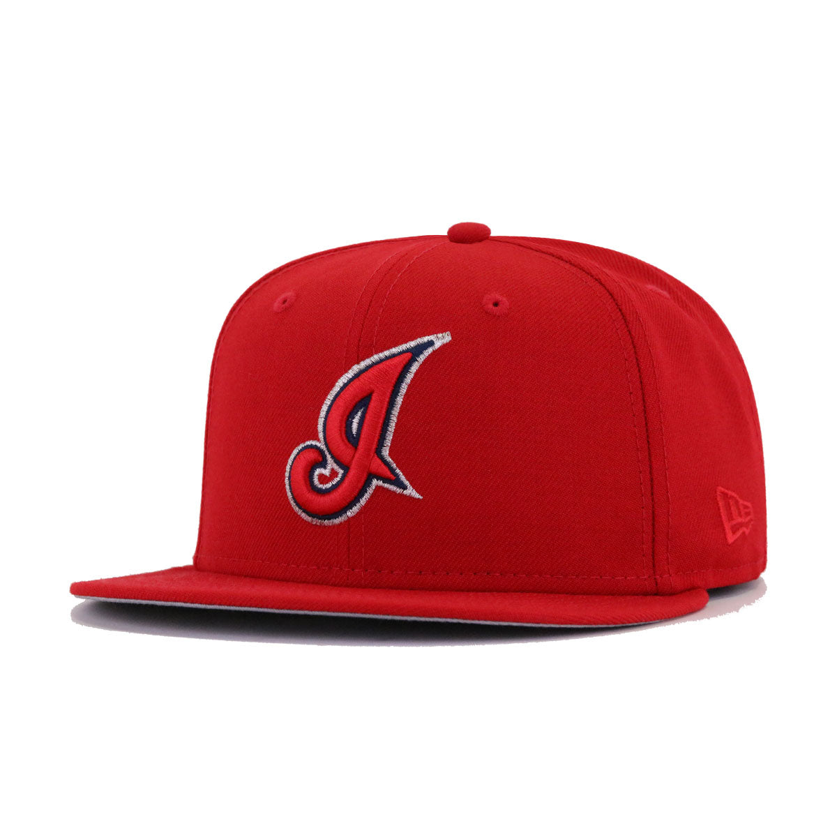 Los Angeles Baseball Hat Scarlet New Era 59FIFTY Fitted Scarlet / Scarlet | Navy | White | Metallic Silver / 7 1/8