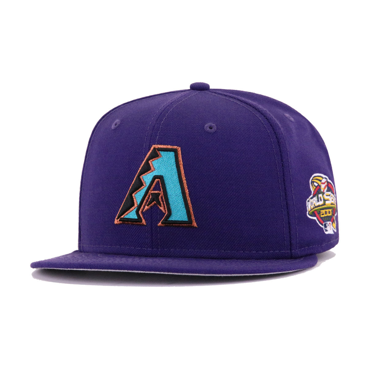 Arizona Diamondbacks Logo Jersey Logo (2001-2006) - Arizona slanted in  purple with white and copp…