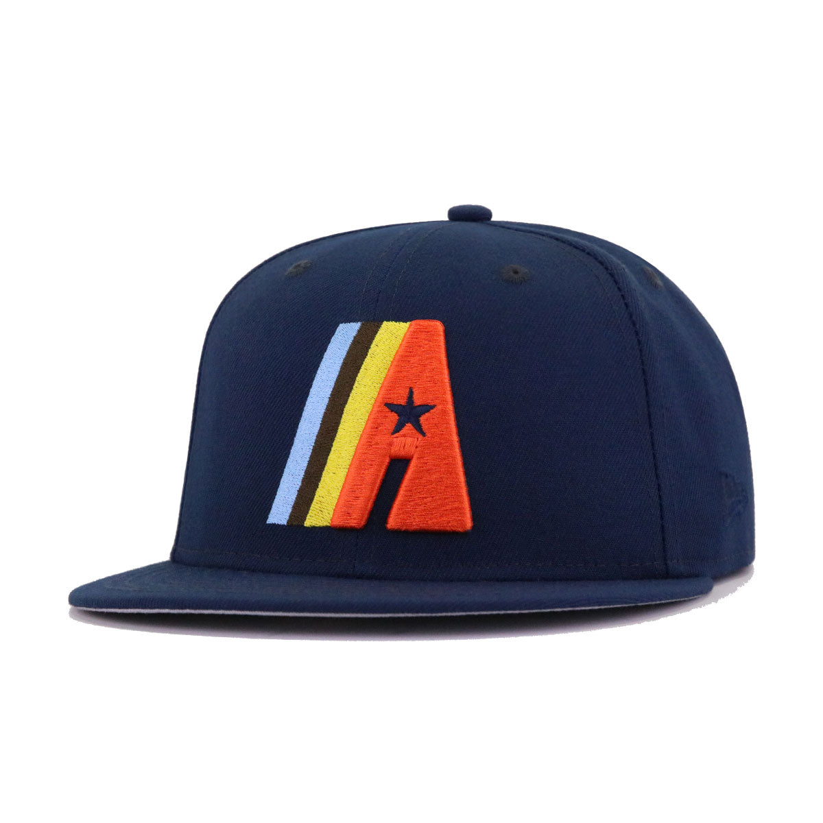 New Era Hat 5950 Houston Astros Fitted Groovy 7 1/8