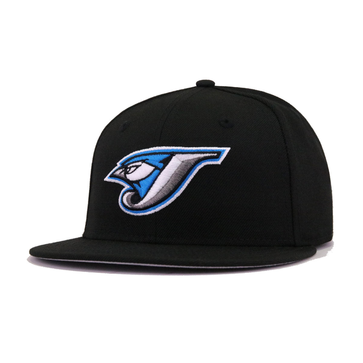 New Era 59FIFTY Toronto Blue Jays Metallic Logo Series Fitted Hat Black
