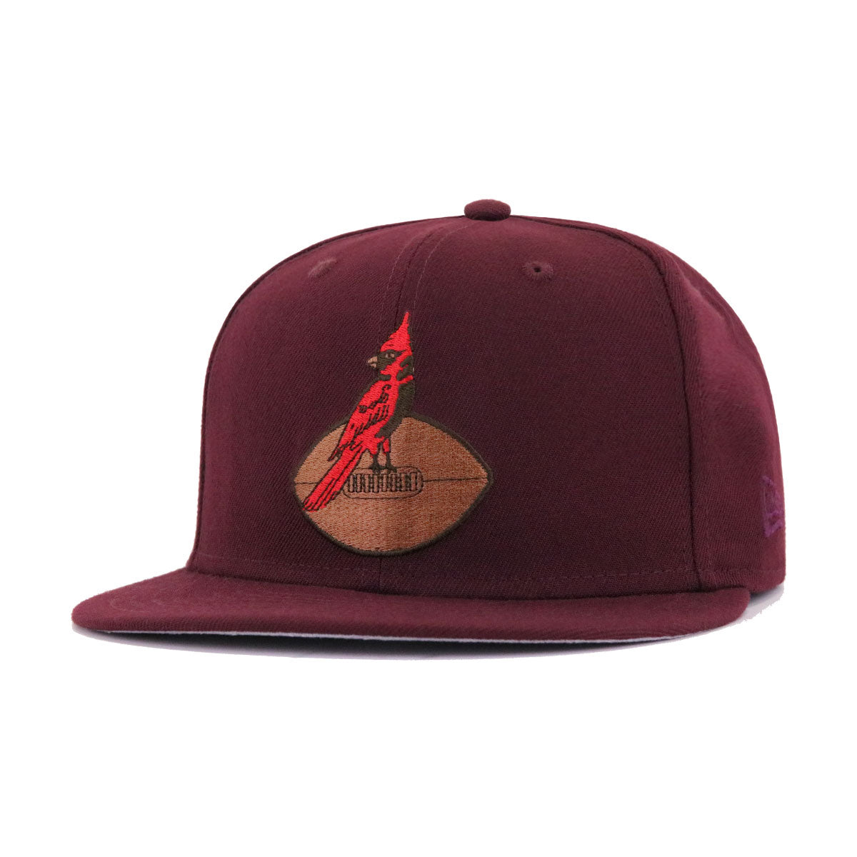 Arizona Cardinals THROWBACK TIMEOUT Burgundy Fitted Hat