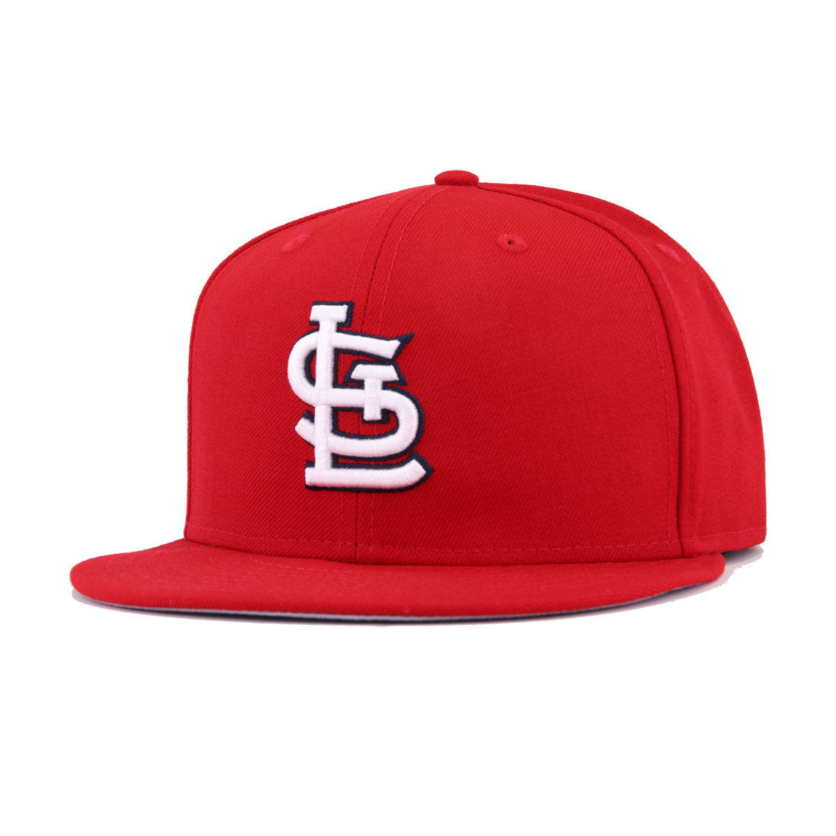 St. Louis Cardinals New Era Cooperstown Collection Wool 59FIFTY Fitted Hat - Navy