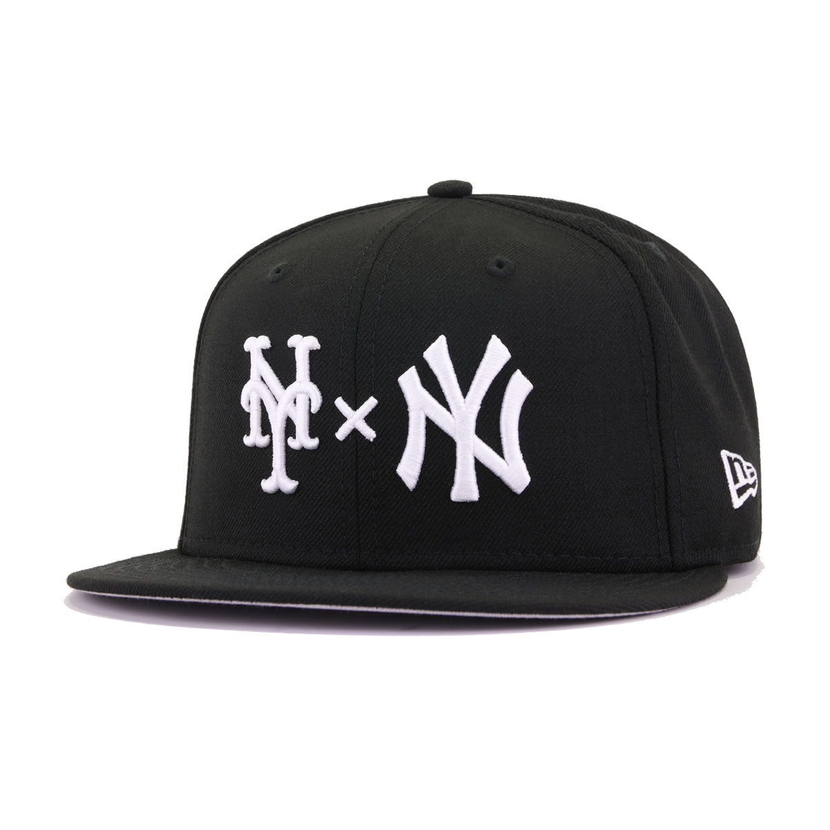 New York Yankees x New York Mets x Hat Heaven Black Subway Series New Era  59Fifty Fitted