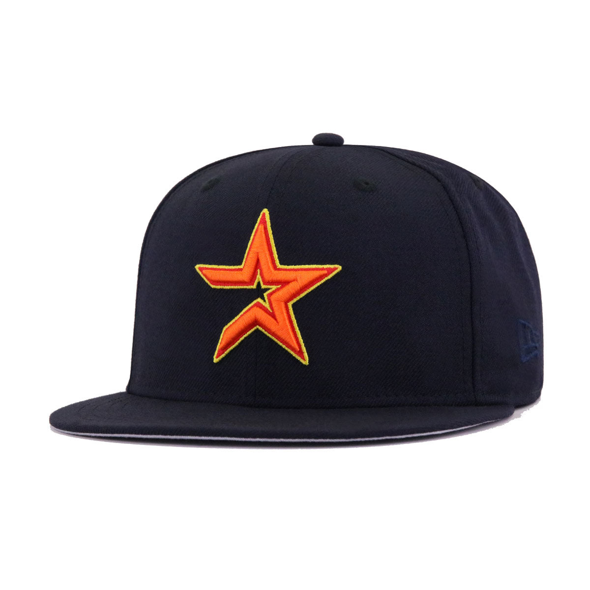 New Era Houston Astros 45th Anniversary Platinum Navy Edition 59Fifty  Fitted Cap