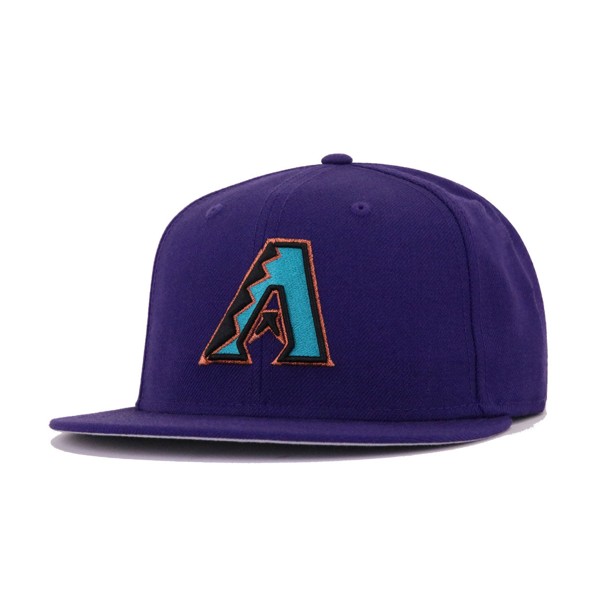 Arizona diamondbacks fitted hat purple Clearance