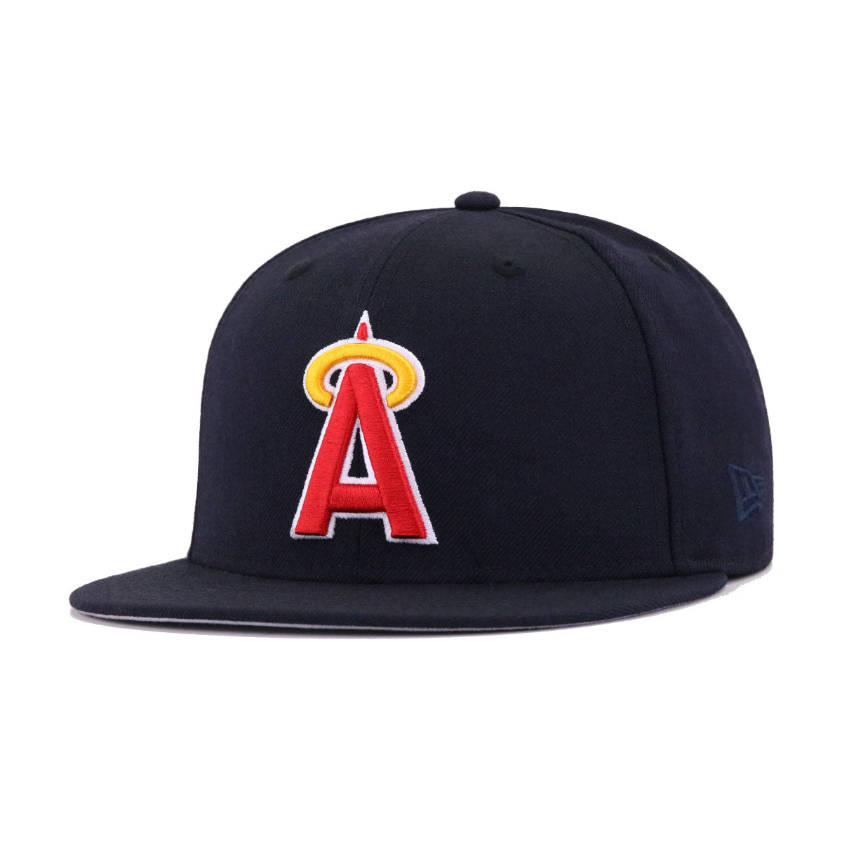 New Era Black/Gold Los Angeles Angels 59FIFTY Fitted Hat