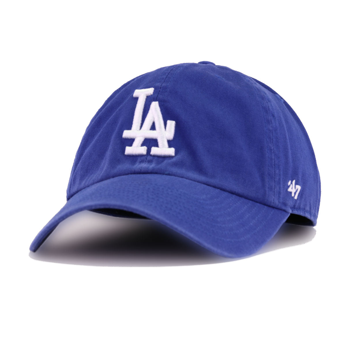 47 Los Angeles Dodgers Clean Up Dad Hat Baseball Cap - Columbia Blue