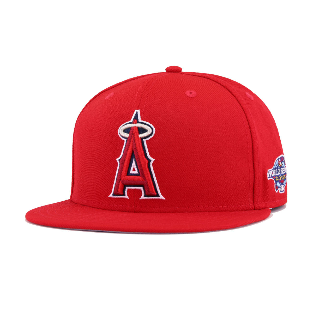 Lids Los Angeles Angels New Era 2002 World Series Side Patch 59FIFTY Fitted  Hat - Peach/Purple