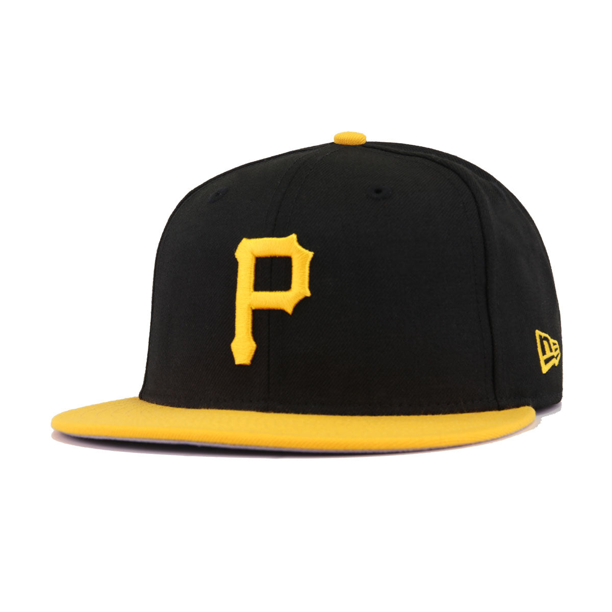 Pittsburgh Pirates New Era Gold 2023 City Connect 59FIFTY Fitted Hat, 7 3/8 / Black