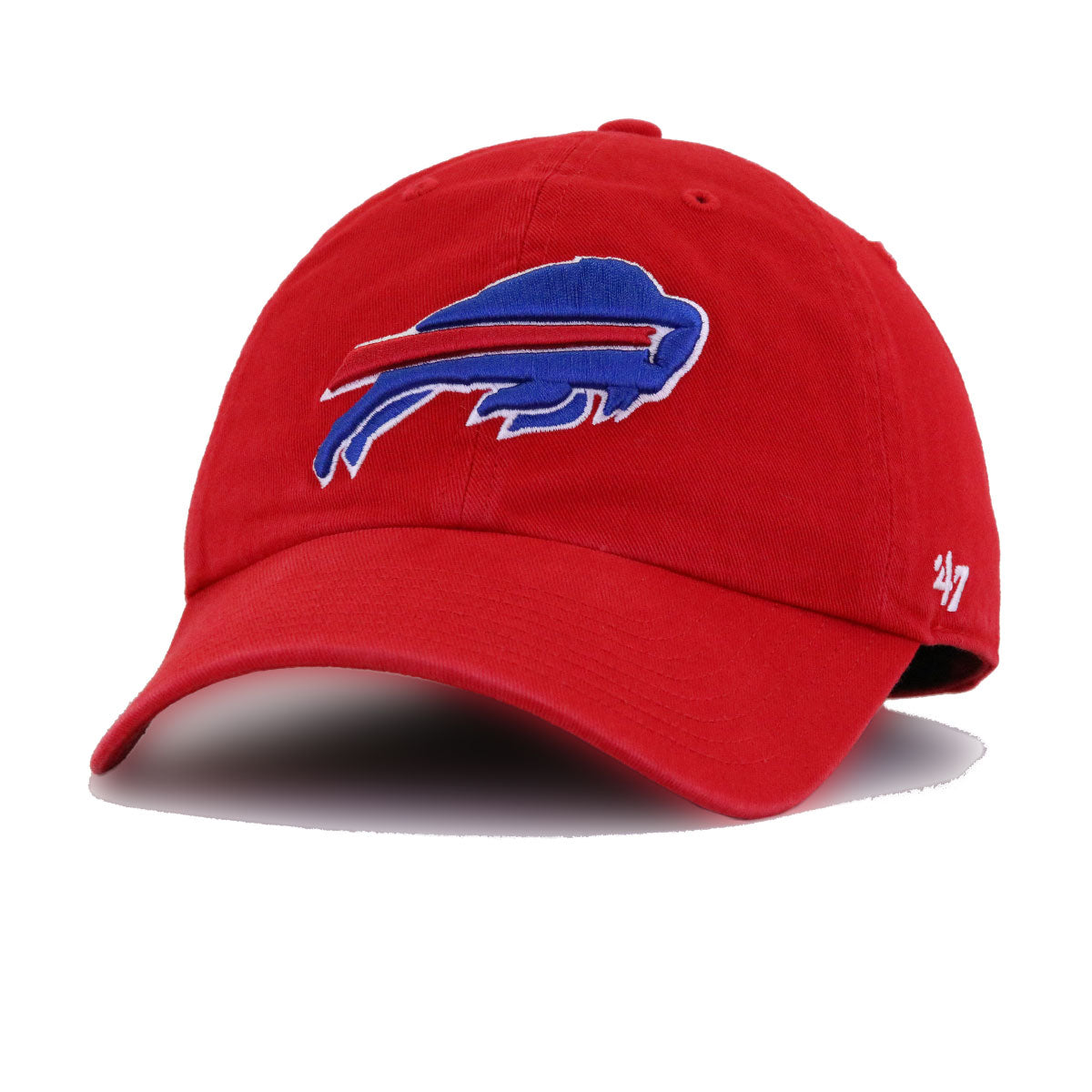 47 Brand Buffalo Bills Clean Up Adjustable Hat (Red)