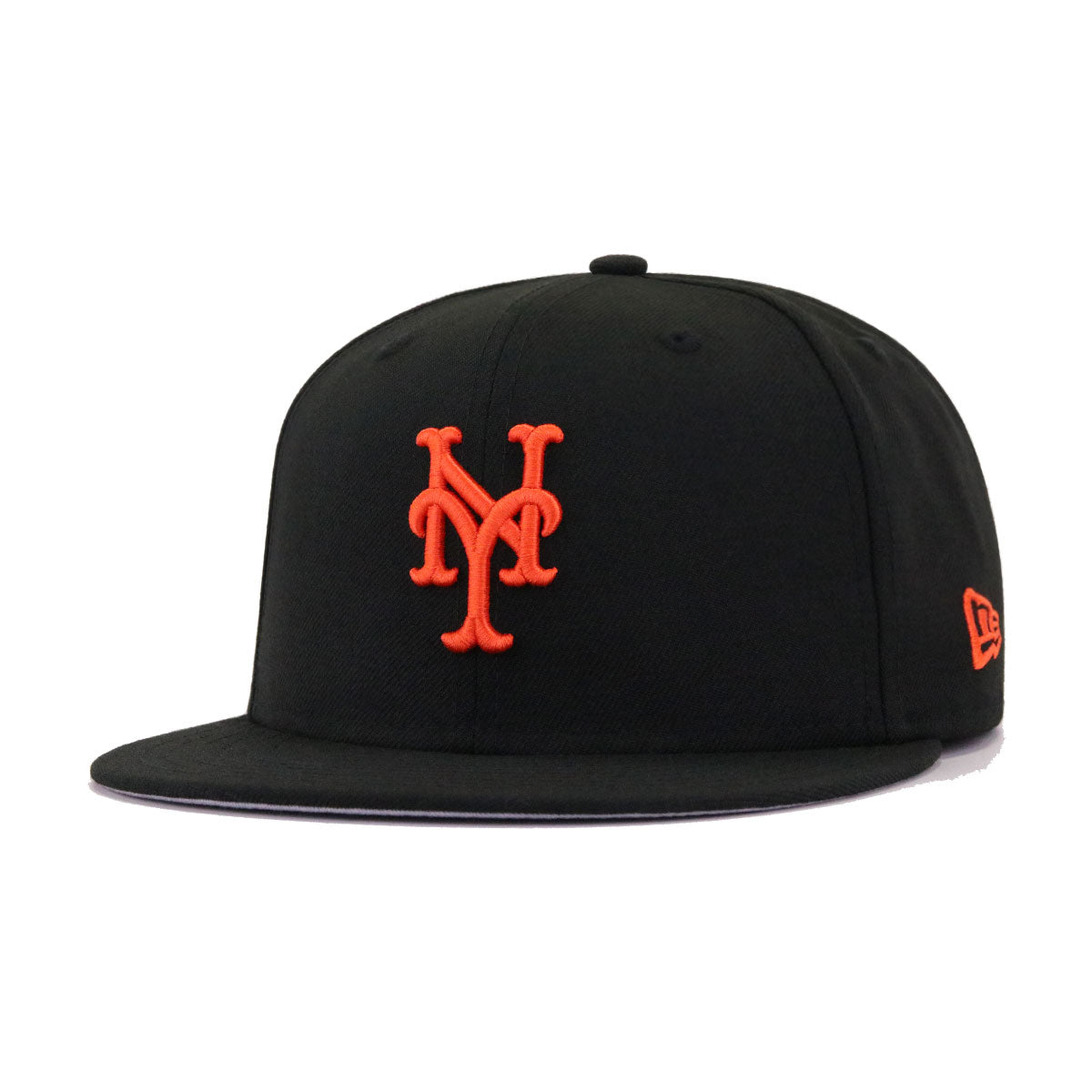 New Era 59FIFTY New York Mets 1969 World Champs Rap Icon Orange Nas 7 1/8