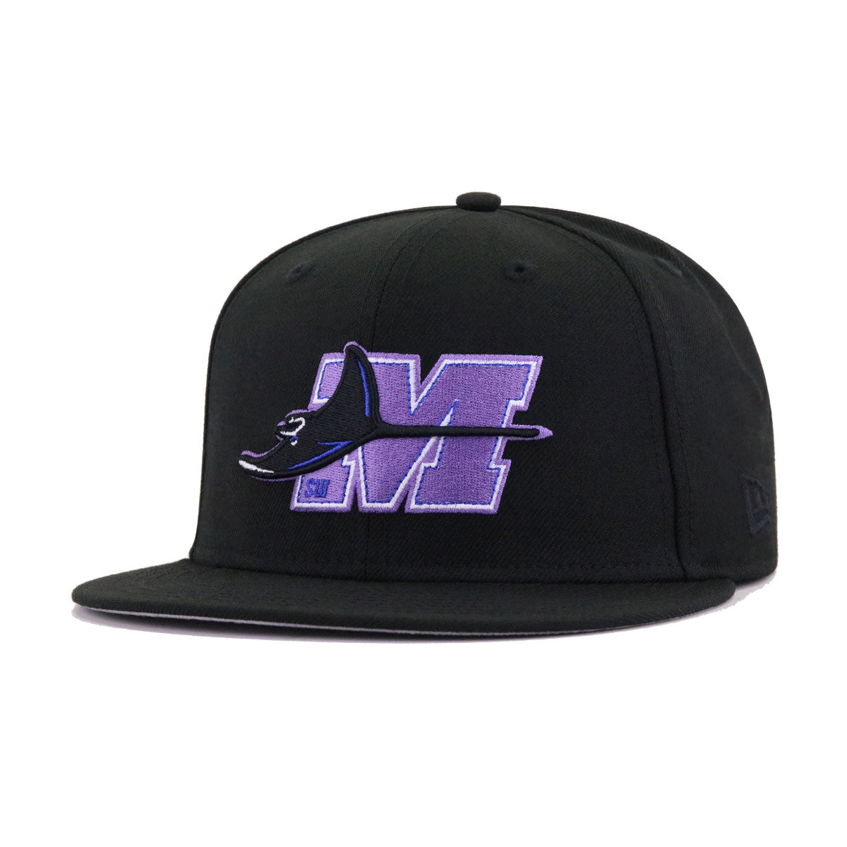 Southwest Michigan Devil Rays Black New Era 59Fifty Fitted