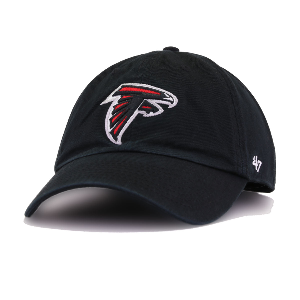 47 Brand Atlanta Falcons Clean Up Adjustable Hat (Black)