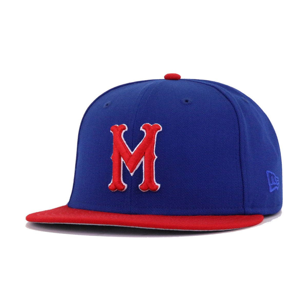 Minneapolis Millers Light Royal Blue Scarlet New Era 59FIFTY Fitted Light Royal Blue | Scarlet / Radiant Red | Snow White / 7 1/4