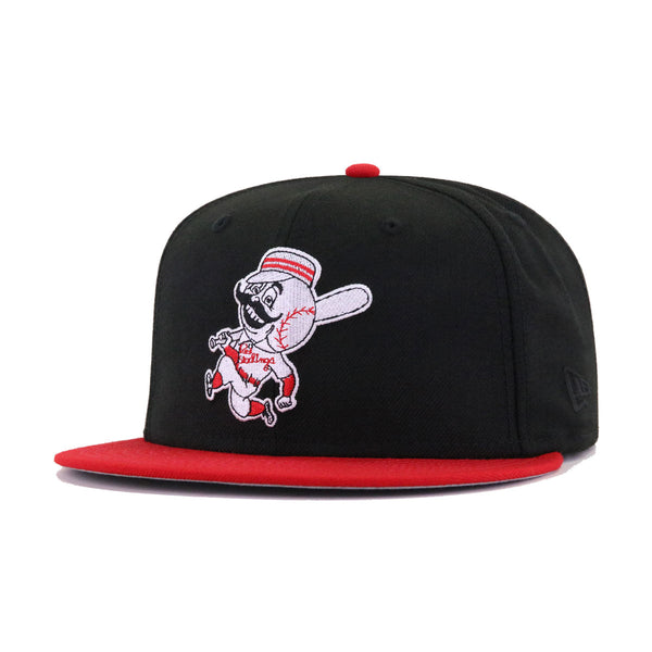 Cincinnati Reds Baseball Mr Red Mascot Hat Cap New Era 59Fifty Fitted Size  7 1/2