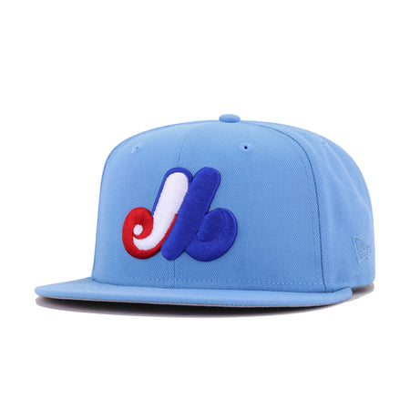 Montreal Expos Sky Blue 1982 All Star Game New Era 59FIFTY Fitted Sky Blue / Royal | Snow White | Radiant Red / 7