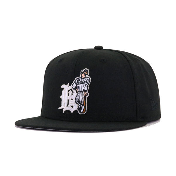 Birmingham Barons 20th Anniversary New Era 59FIFTY Fitted Hat (Chrome White Black Gray Under BRIM) 8