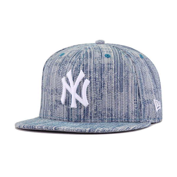 New York Yankees Distressed Denim New Era 59Fifty Fitted