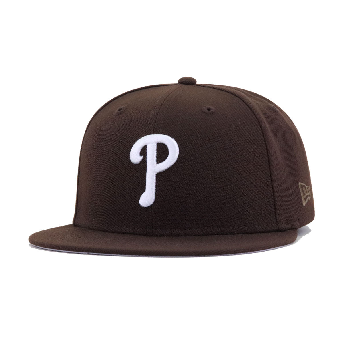 Philadelphia Phillies Burnt Wood POOP 100th Anniversary New Era 59Fift