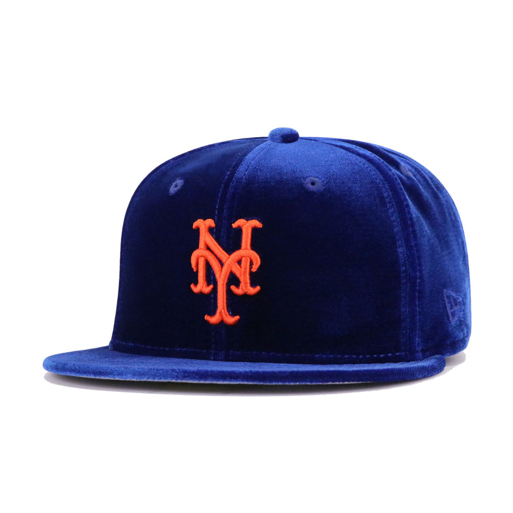 New Era 59Fifty New York Mets 60th Anniversary Patch Logo Hat - White