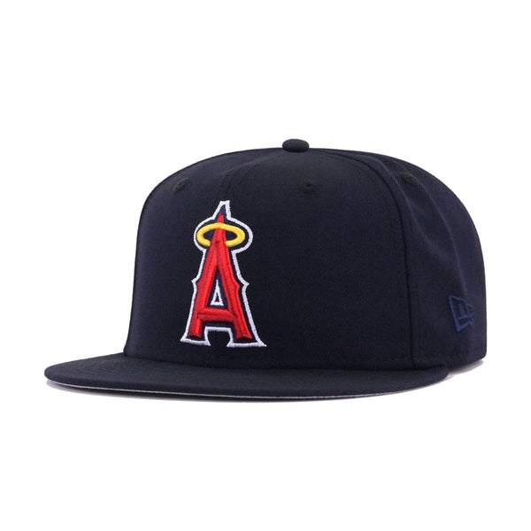 Los Angeles Angels Sidepatch 2010 All-Star Game 59FIFTY Fitted Hat - Black/ White Blk 2010 / 7 3/4