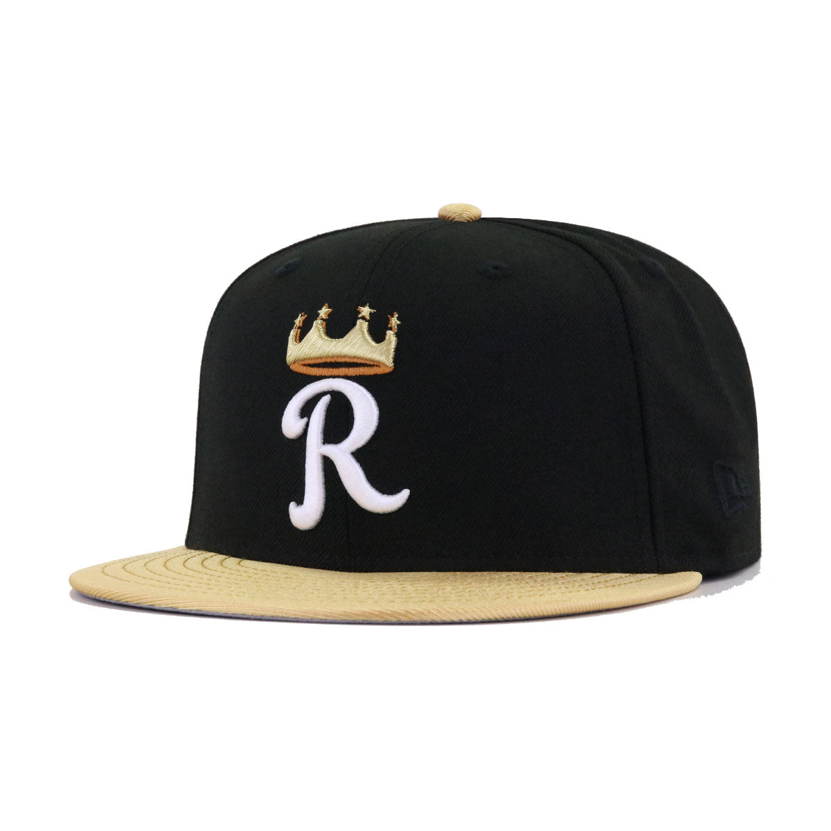 Men’s Kansas City Royals Black Royal Centennial Collection Cooperstown 59FIFTY Fitted Hats