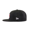 New Era 59FIFTY MLB League Logo Umpire Fitted Hat Black White