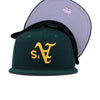 Oakland Athletics Dark Green Upside Down New Era 59Fifty Fitted image 5