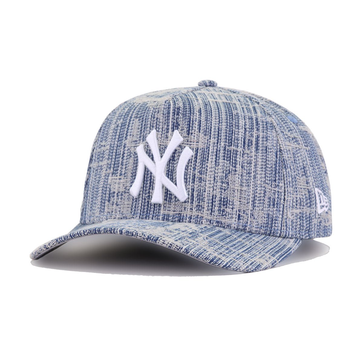 New York Yankees Distressed Denim New Era 9Forty A-Frame Snapback