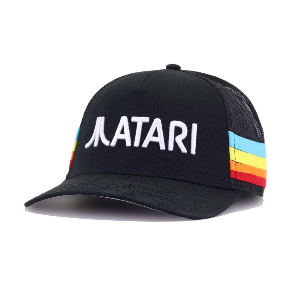 Atari Black American Needle Trucker Snapback