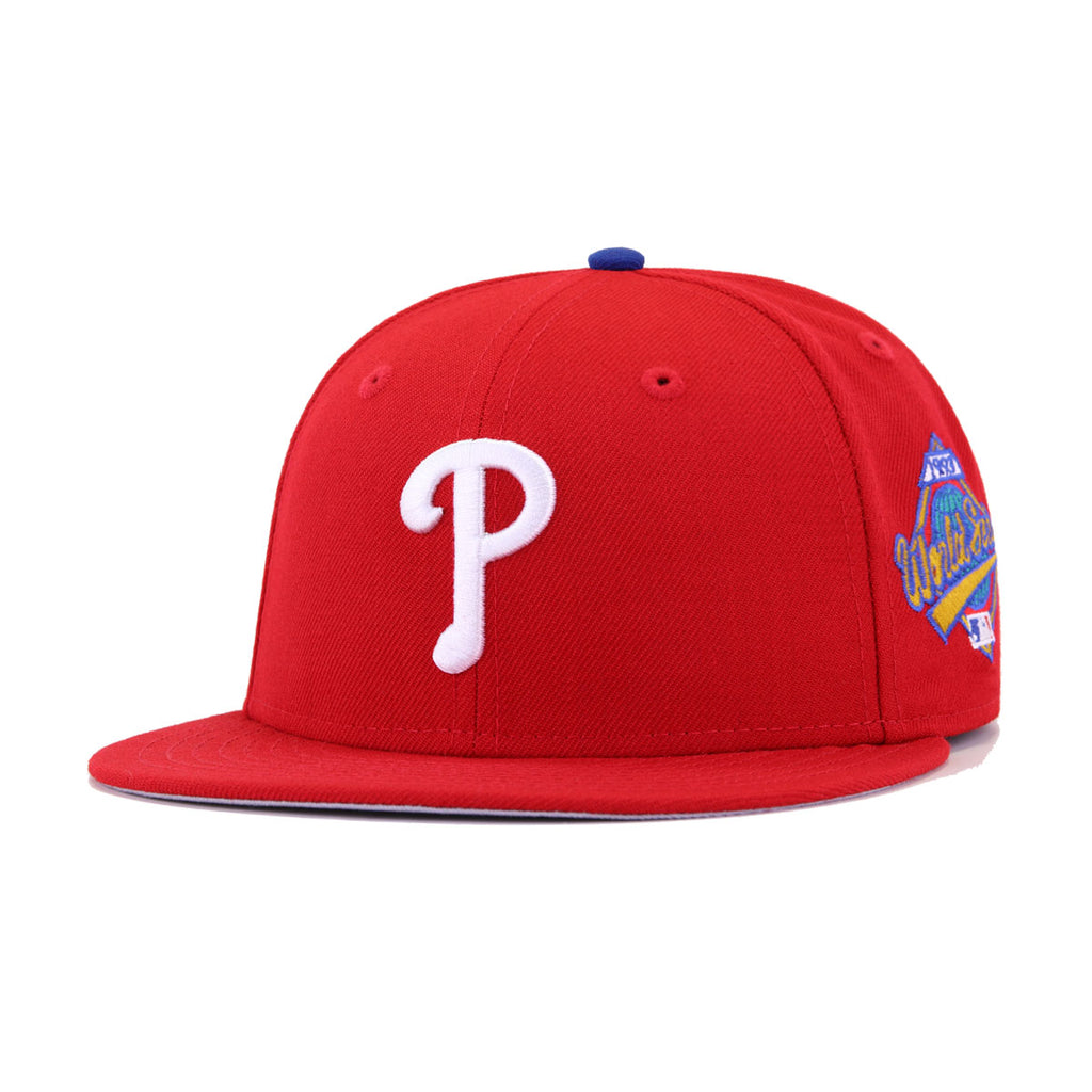Philadelphia Phillies 1993 World Series 59FIFTY New Era Red Hat – USA CAP  KING