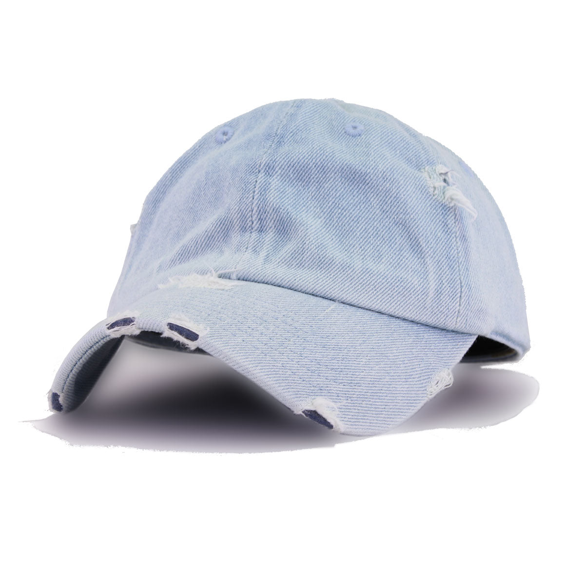 Distressed Light Denim KBEthos Vintage Dad Hat