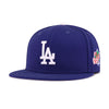 Los Angeles Dodgers New Era Navy 1988 World Series Cooperstown Collection  Oceanside Red Undervisor 59FIFTY Fitted Hat