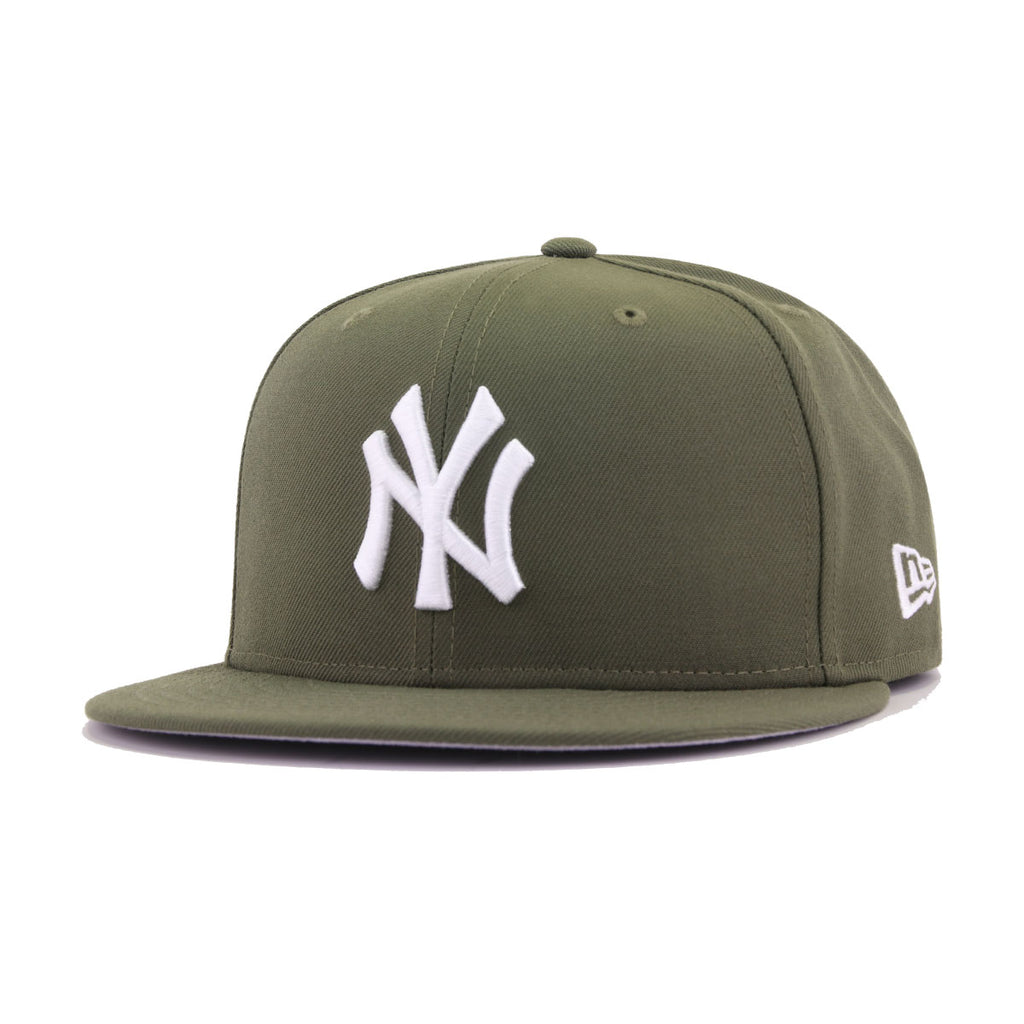 T-Shirt New Era Geometric Camo MLB New York Yankees - New Olive