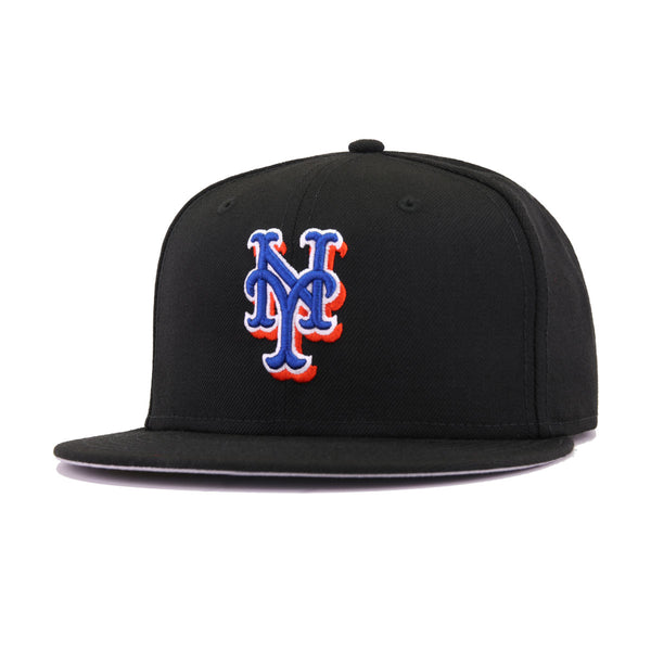 New York Mets New Era Authentic Collection On-Field 59FIFTY Fitted Hat - Black 7 3/8