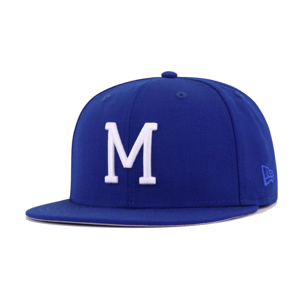 Milwaukee Braves Light Royal Blue 1957 World Series New Era 59Fifty Fi