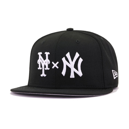 Rare! New York Mets x New York Yankees pink brim - Depop