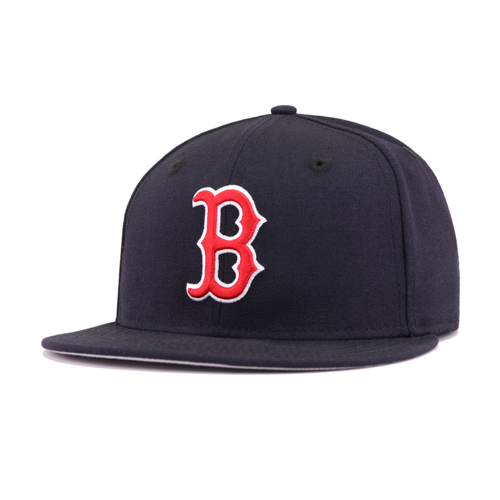 Boston Red Sox City Flag 59FIFTY Fitted Hat, Blue - Size: 7 5/8, MLB by New Era