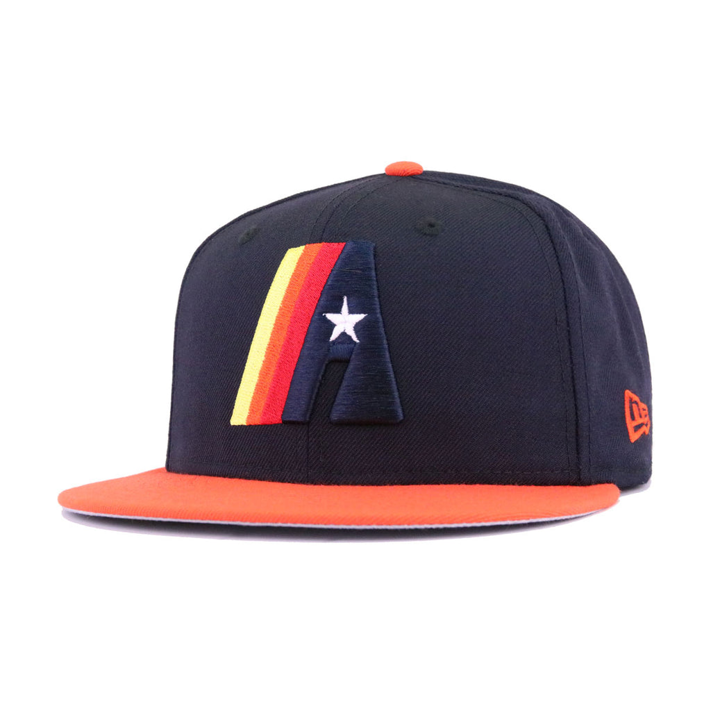 New Era 59Fifty Denver Broncos 50th Anniversary Patch Hat - Orange