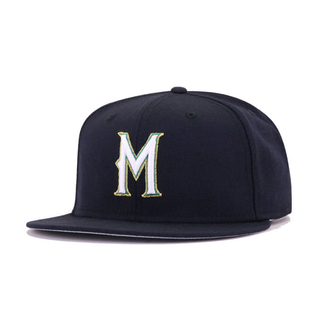 MLB American Needle Milwaukee Brewers Two Tone Fitted Blue Green 7