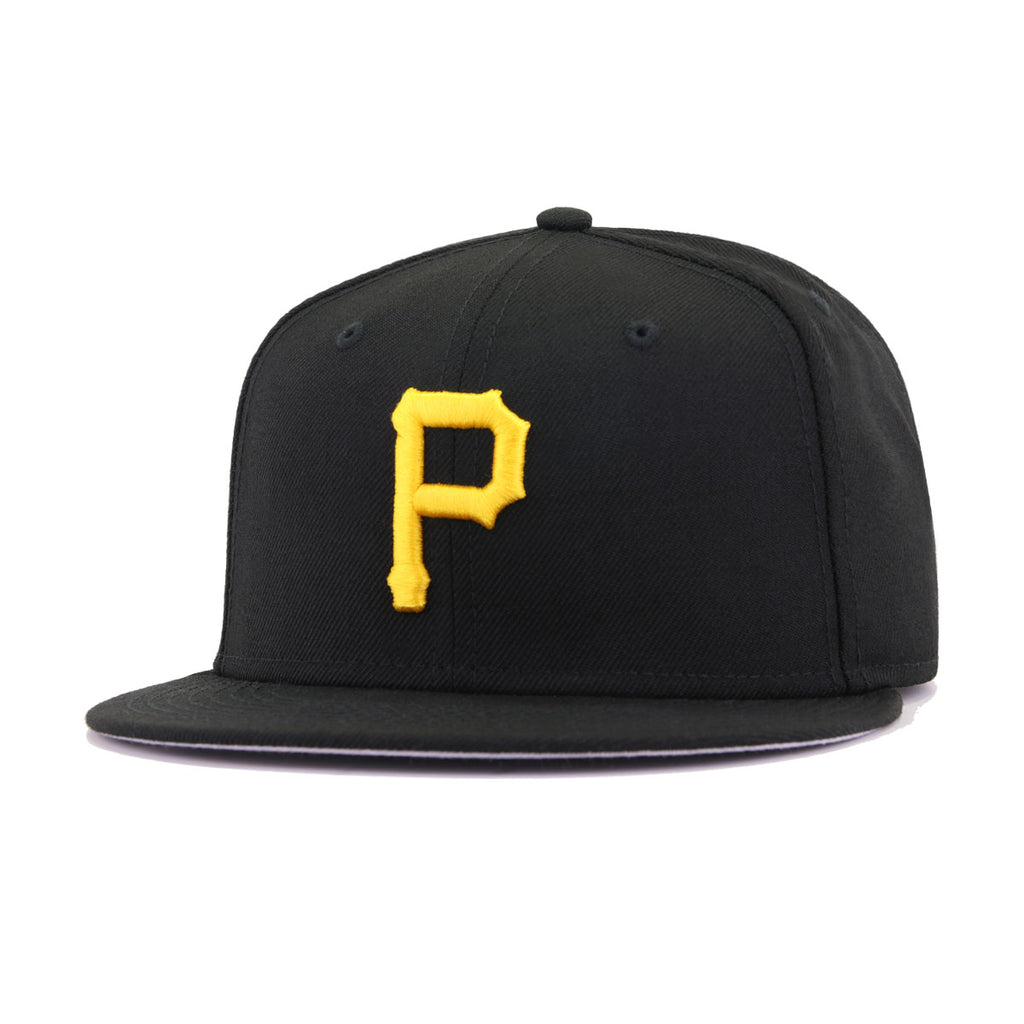 Pittsburgh Pirates New Era Gold 2023 City Connect 59FIFTY Fitted Hat, 7 3/4 / Black