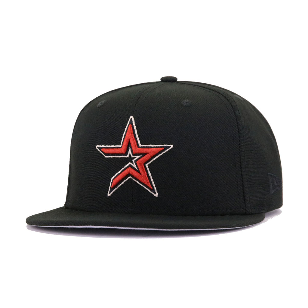 New Era Houston Astros Toddler Junction Jack Big Mascot Hat - Black